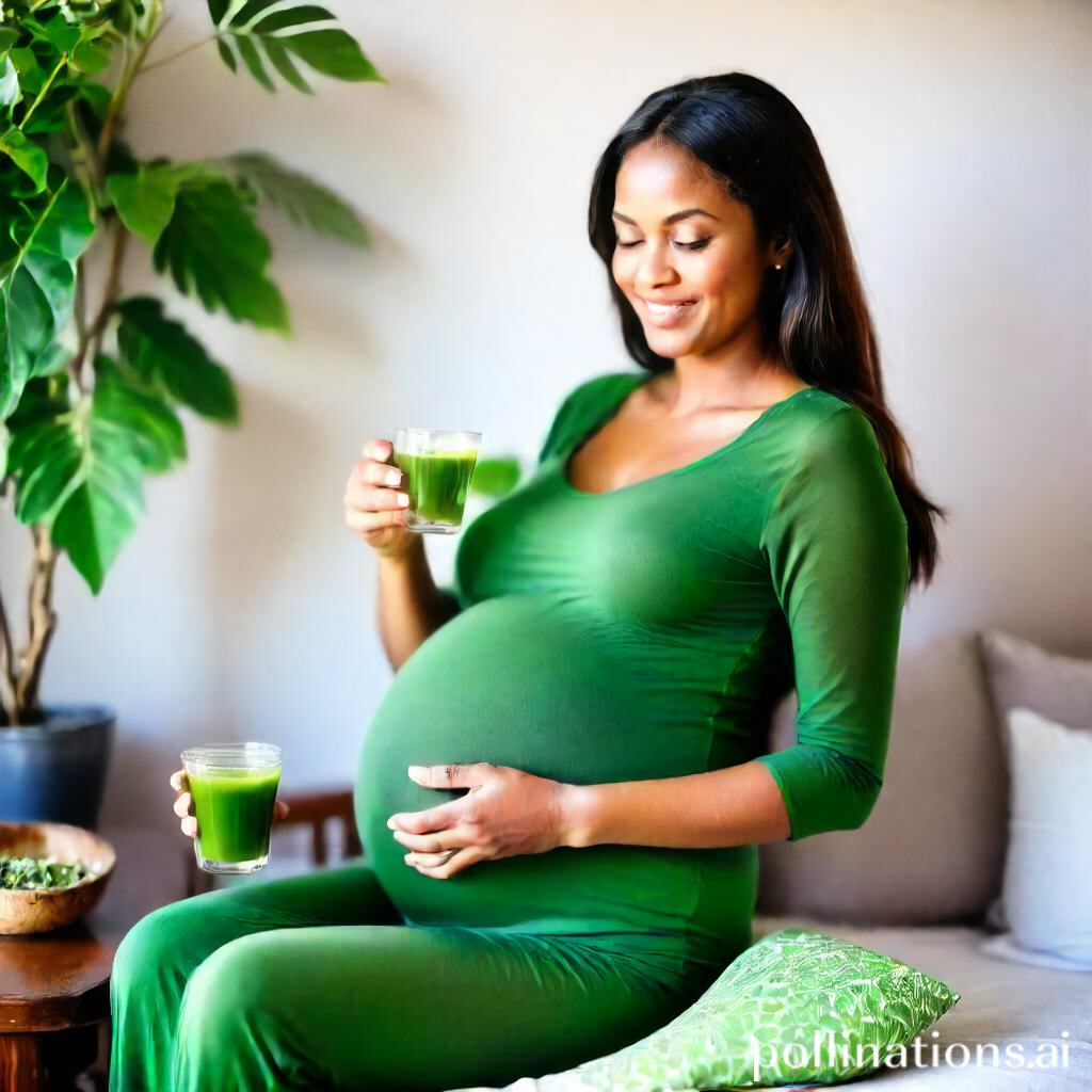 is moringa tea safe during pregnancy
